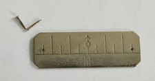 White Metal Wall Clock /