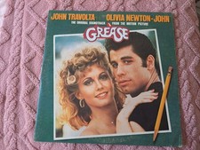 Grease Double Vinyl Record 33rpm 12" 1978