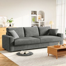 Seater corduroy sofa - seater,