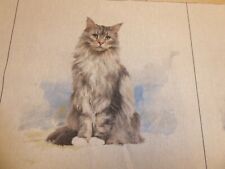CAT - Linen Look Cotton Fabric