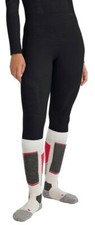 Falke Womens 3/4 Wool Tech Tights - Black