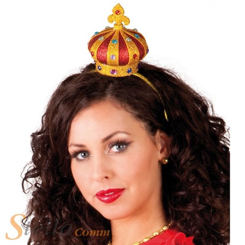 Ladies crown headband queen - ladies,