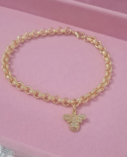 Ladies gold ankle - gold, bracelet