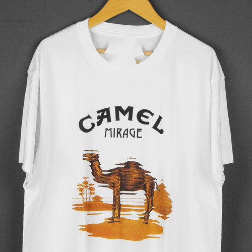 Camel band tee unisex - camel,