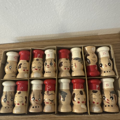 Never used vintage wood - vintage,