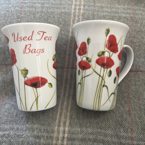 Dunelm poppy used - tea, bags