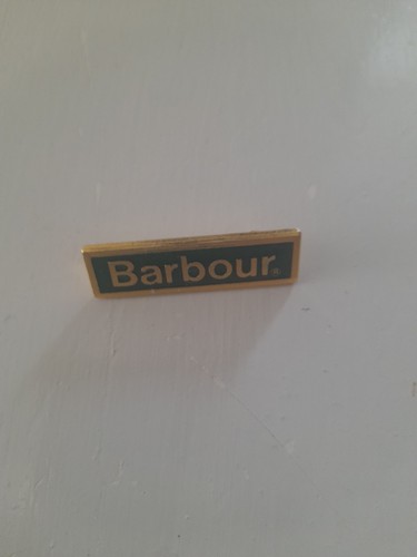 Original barbour enamel pin - enamel,