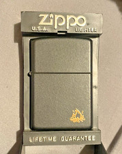 Zippo Camp Fire  Lighter Design-RARE!!!