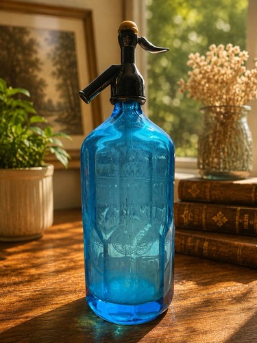 Antique blue grimsby hill - w,
