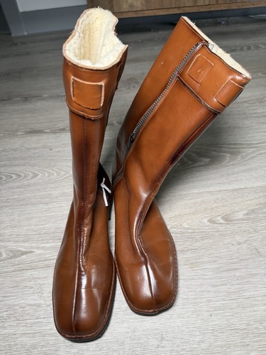 Vintage leather brevitt - leather, boots
