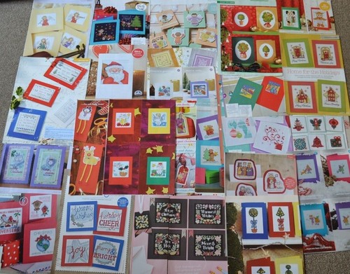 Selection christmas cards - selection,