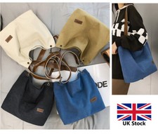 Large Quality Canvas Ladies Women Crossbody Shoulder Satchel Handbag Bag Shopper