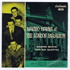 MARINO MARINI UK 1959 7" 45 EP - ... AT THE LONDON PALLADIUM VOLUME 2