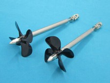 1Pair 4-blade Steel Assembly