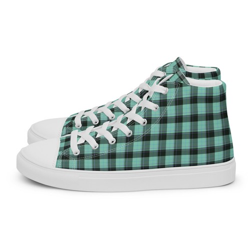 Bottle green tartan - tartan, print