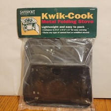 Metal Folding Camp Stove New