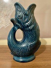 Plymouth Gin Gurgle Fish Jug