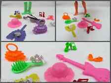 10x DOLL SIZED CLOTHING ACCESSORIES HANDBAG SHOES BOOTS HAT MIRROR UK SELLER