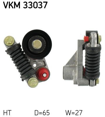 Ribbed belt tensioner - belt,