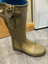 Le Chameau Wellies Size 8-read