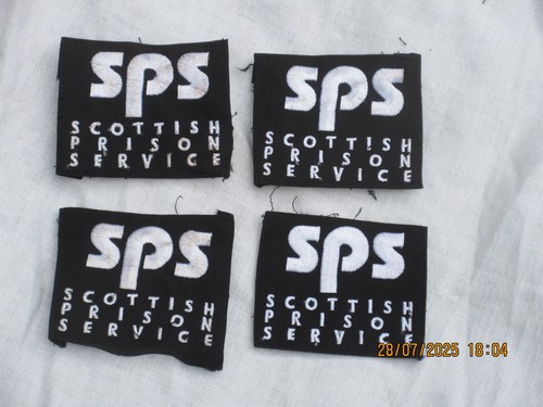 Scottish prison service - 4x,
