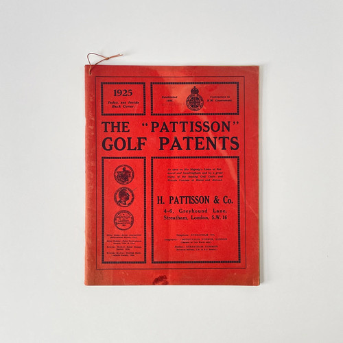 The pattisson golf patents - golf,