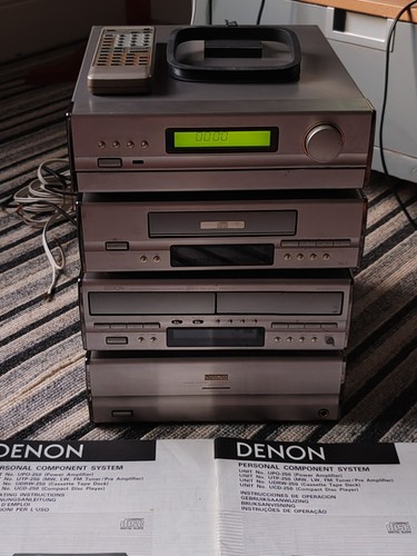 Denon hifi personal component - denon,
