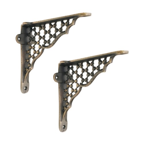 Shelf bracket pair - pair, of