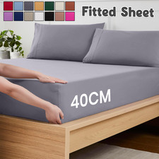 Extra Deep Fitted Sheet 40CM