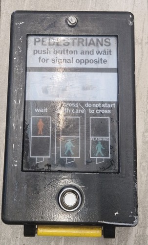 Pedestrian crossing wait - pedestrian,