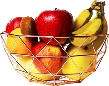 Copper Fruit Bowl 27cm Large