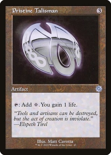 Mtg pristine talisman retro - talisman, (retro