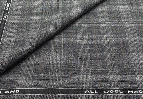 Grey brown check all - check,