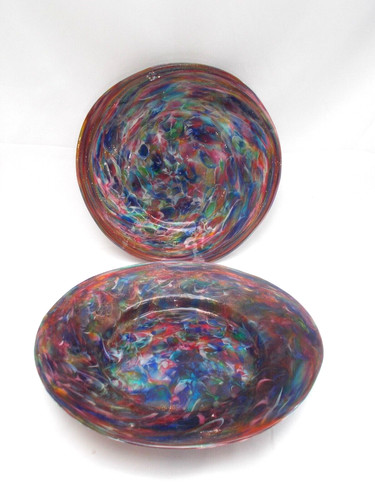 Salviati smelze glass plates - glass,