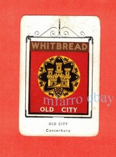 Canterbury, The Old City Bar, 18 Oaten Hill Place  -1 953 Whitbread Pub Card