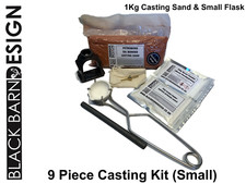 9 Piece Sand Casting Bundle For Metal Casting (Delft Style) Gold Silver Bronze