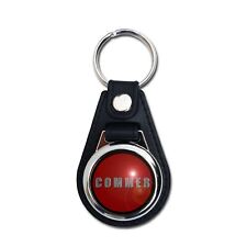 COMMER TRUCKS FAUX LEATHER KEY RING / KEY FOB.CLASSIC FODEN LORRIES - TRUCKS.