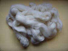 Cheviot Natural Wool Rovings 200g White for spinning, weaving felting woolcrafts