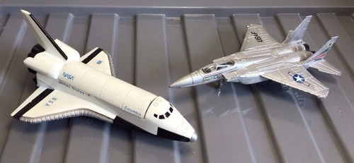 Two ertl diecast usaf - two, fighter
