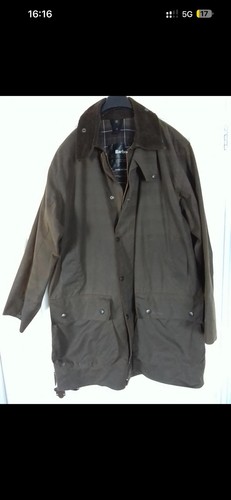 Barbour men brown - brown, waxed