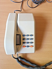 Vintage BT Viscount Home Office Telephone Cream Retro 1980s Prop Phone WORKING