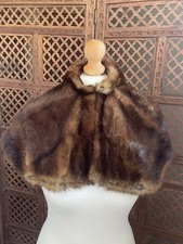 1950s Vintage Real Mink Fur