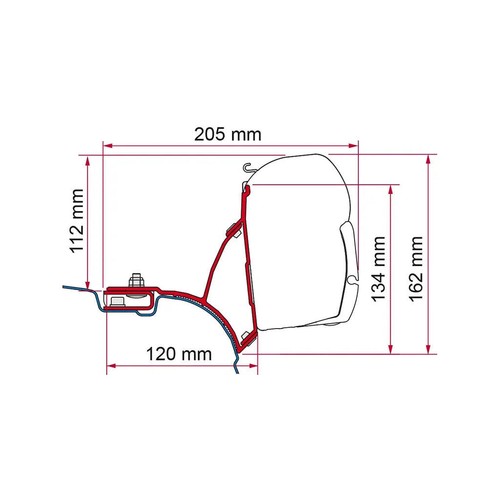 Fiamma kit t5 t6 - -, t5/t6