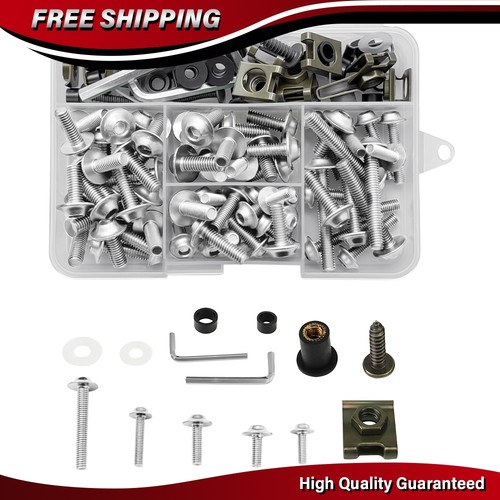 155pcs silver complete fairing - 155pcs,