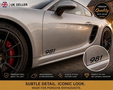 Porsche Cayman 981 Decal |