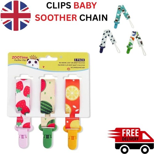 Dummy clips baby boys - clips,