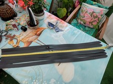 Black leather belt blanks