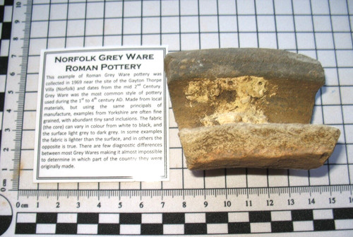 Roman pottery fragment - ,