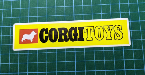 Corgi toys sticker - corgi,