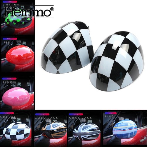 Checkered car door side - car, mirror